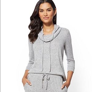 NY&Co Soft Cowl Neck Sweatshirt